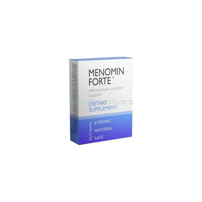 【 Menomin Forte 】 【 kapsułki łagodzące objawy menopauzy 】